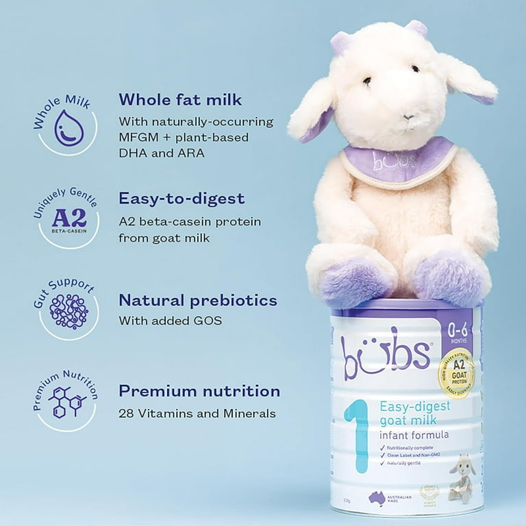 Goat Milk Formula - Morganics24