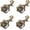Khaki, variant on CATPAN 4 Pieces Tactical Gear Molle Clips Molle Attachments Multifunction Hanging Buckle for Molle Backpack Tactical Vest