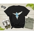thumbnail image 2 of Womens Mens Cute Flying Parakeet Budgie Bird Lover Gift Shirt Present For Parakeet Lover Bird Owner Tshirt For Men Women Boys Girls T-shirt, 2 of 8