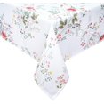 thumbnail image 1 of Floral Tablecloth, Wild Flower Table Cloth, Spring Summer Waterproof Wrinkle Free Tablecloth for Outdoor, Picnic, Camping, Party, Kitchen, Dining Room, Rectangle 60 x 120 inch, 1 of 5