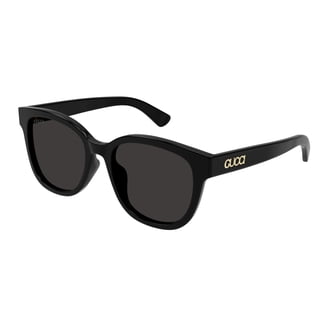 GUCCI サングラス GG0377SK ブラック GUCCI GG0377SK 001 Cat Eye Black Crystal Black Grey 57 mm Women's