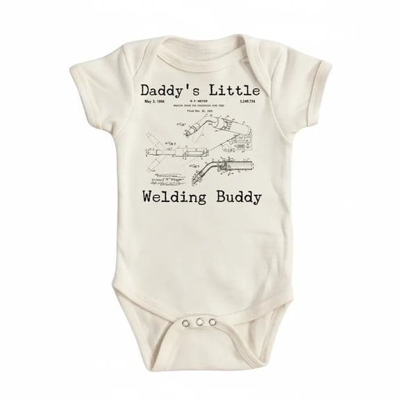 Welding Patent Newborn Gift Baby Bodysuit