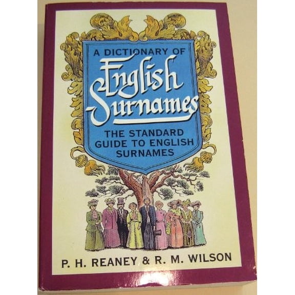 Pre-Owned A Dictionary of English Surnames Paperback