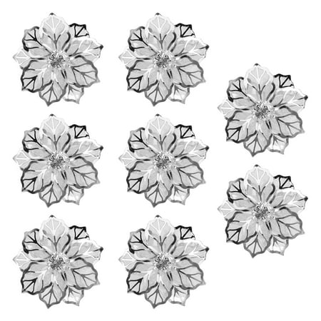 

Christmas Napkin Rings Wedding Table Decoration 2024 for Napkins Dinner Serviette Buckle 8 Pcs