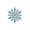 Light blue, variant on 24pcs Plastic Snowflake Ornaments, Dark Blue Snowflake Ornaments Glitter Snowflake Ornaments with Hanging String for Christmas Tree Window Ceiling Home Decoration, 4"