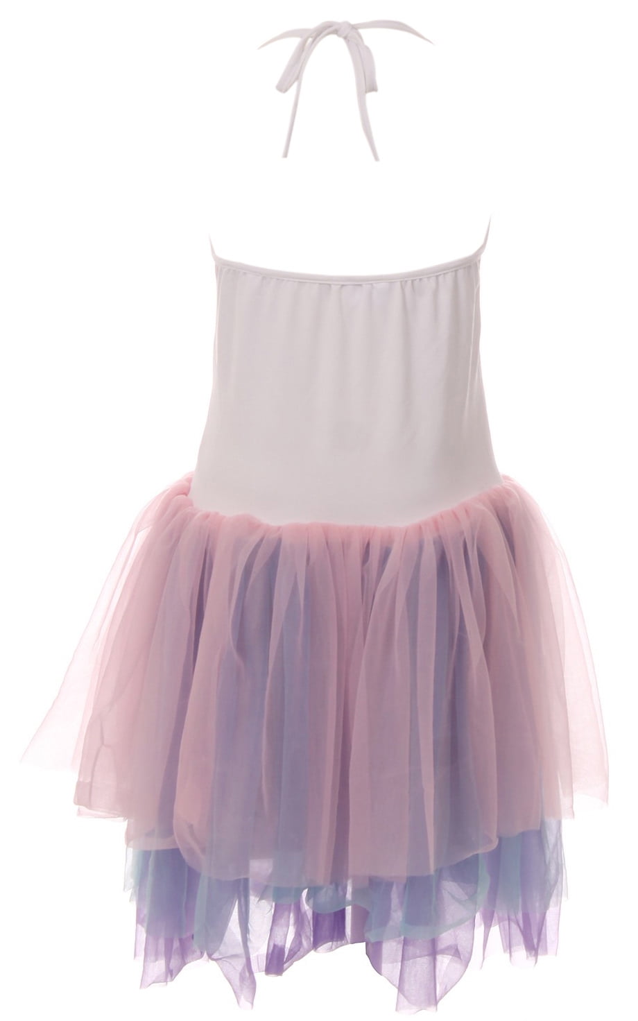 NEW Size 3 Yrs Girls Dress Girls Pink Stripe Glitter Unicorn Tulle Dress