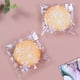 thumbnail image 5 of Bolsa de plástico para dulces de 100 piezas, contenedor adorable para envolver, bolsas de embalaje para galletas con patrón de copos de nieve, Organizadores de utensilios de cocina blanco 10*10cm Yuarrent JR1015-01, 5 of 6