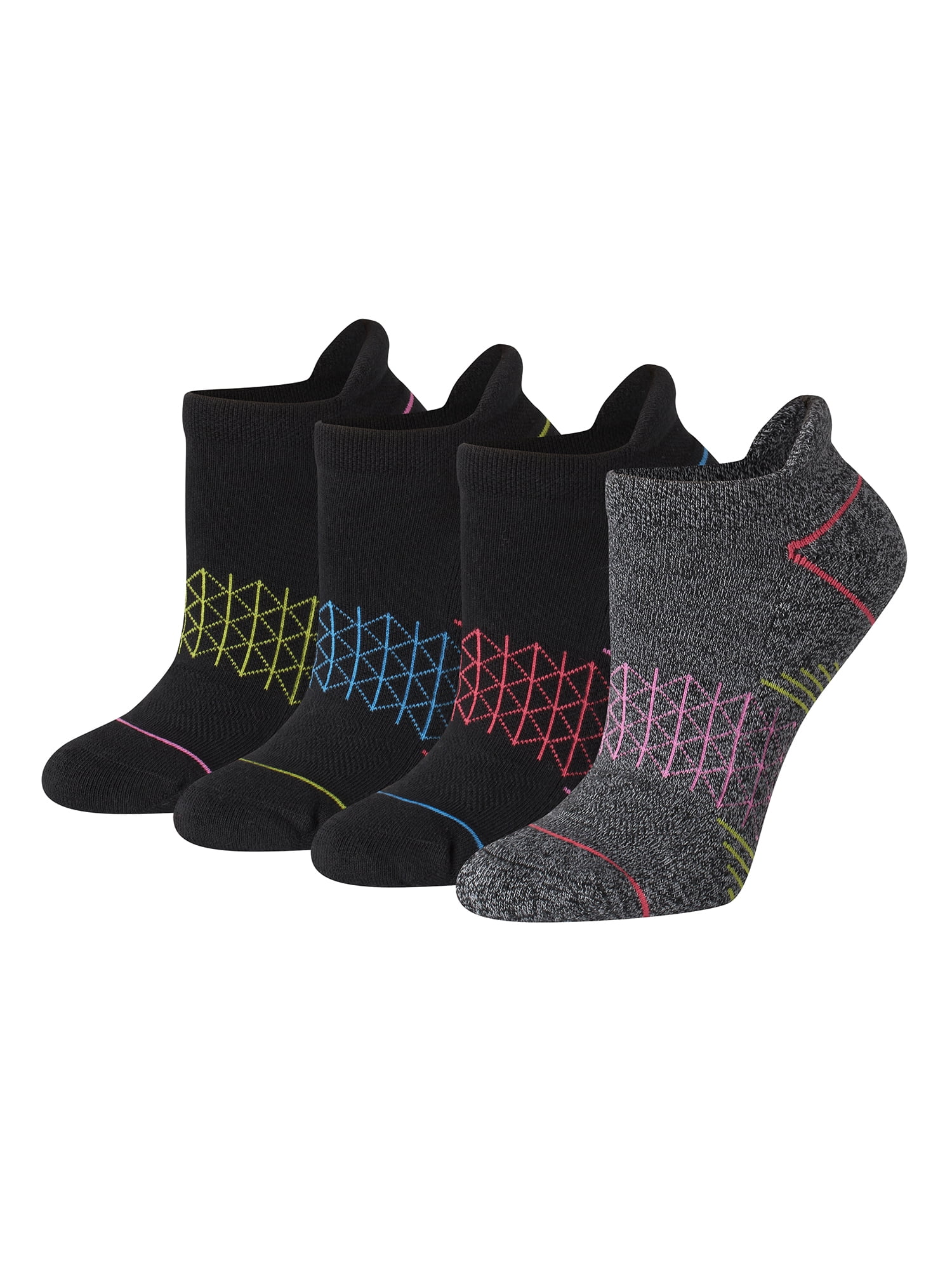 Hanes Women's Heel Shield Socks, Absolute Comfort, 4-Pack, Size 5-9