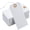 100pack White, variant on 100-Pack Large Brown Paper Shipping Tags with Elastic Rope - 4.76"×2.36" Writable Hanging Tags with Reinforced Hole for Inventory, Gifts & Price Marking