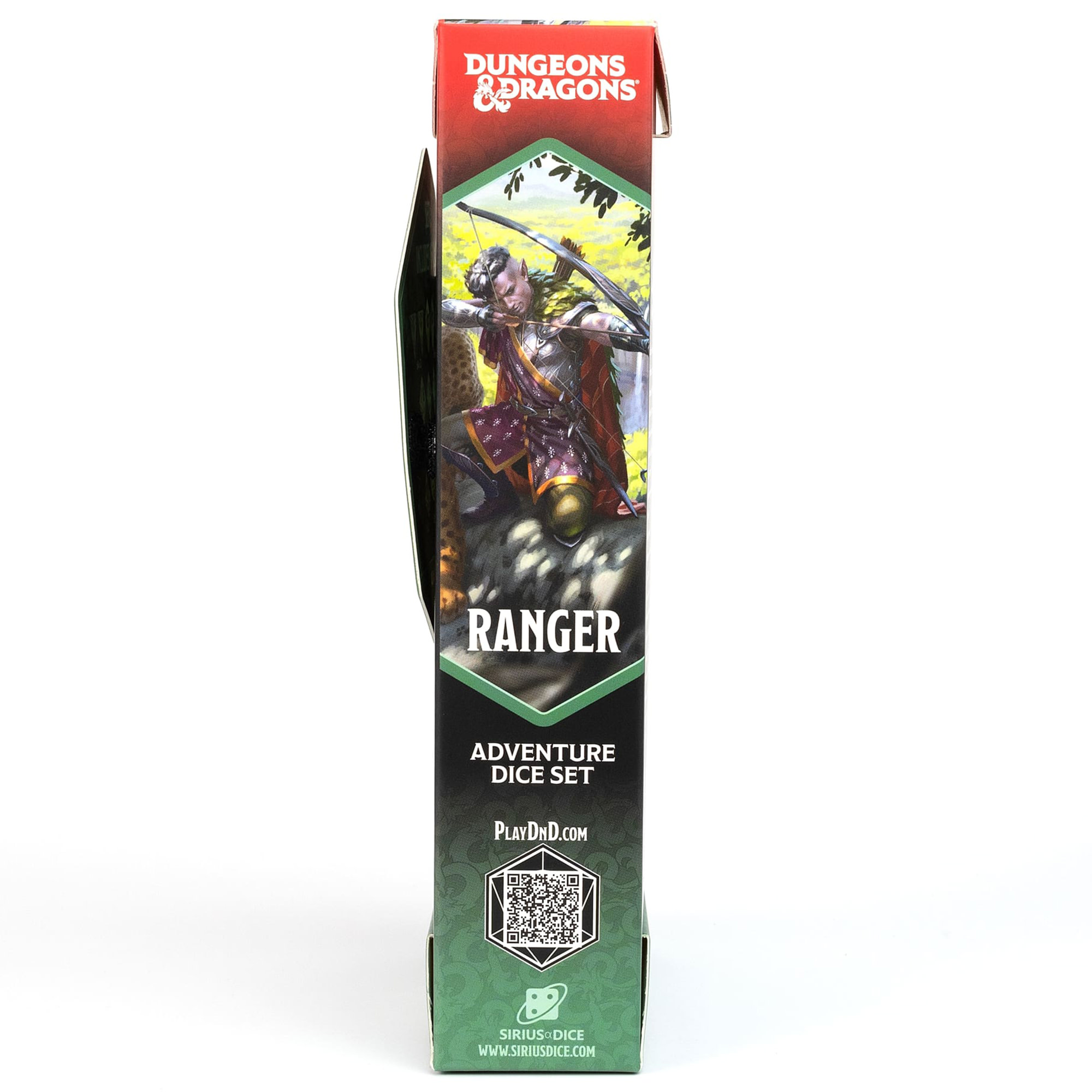 Dungeons & Dragons: D&D Adventure Dice: Ranger - Green Multi - 16pc RPG Die Set, Class Symbols, Roleplaying Game Accessory, Sirius Dice, Licensed