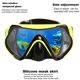 thumbnail image 2 of Máscara De Esnórquel Juego De Esnórquel Para Adultos Y Jóvenes Máscara De Buceo Y Gafas De Natación De Esnórquel Completamente Secas Son Adecuadas Para Esnórquel, Buceo, Natación (Amarillo), 2 of 5