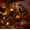 style D, variant on Pumpkin Metal Solar Lights Outdoor Waterproof Garden Stake, Bright Nighttime Glow Halloween Decorations Pathway Lantern, for Halloween Party Decorations
