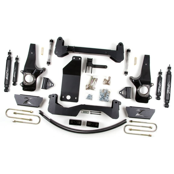 Zone Offroad 6" Suspension Lift Kit,Nitro Shocks,Fits 1997-2003 F150 4WD