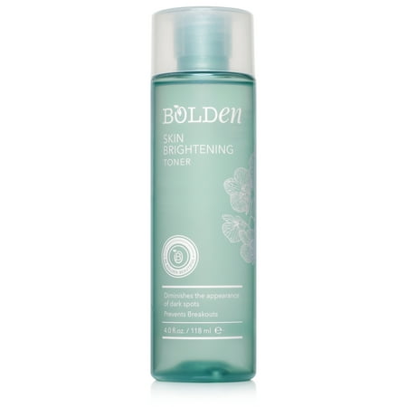 Bolden Brightening Glycolic Acid Toner with Niacinamide and Hyaluronic Acid, 4.0 fl oz