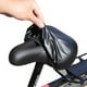 thumbnail image 2 of Funda impermeable para el asiento de bicicleta - Protector universal de PVC para protección contra lluvia y sol - 23x25cm, 2 of 9