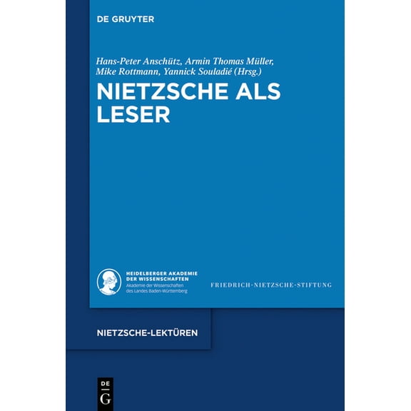 Nietzsche-Lektüren Nietzsche als Leser, Book 5, (Hardcover)