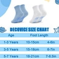 thumbnail image 7 of ELUTONG Toddler Socks Anti Skid with Grips Non Slip Crew Socks Boys Girls 12/24 Pairs Baby Kids Children 1-7 Years, 7 of 7