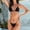 Black, variant on Fengqque Women's Two Piece Bandeau Swimsuit Strapless Tube Bikini Top with Detachable Chest Cushion Blue-C M(M)