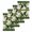 Leg coin green shamrock leaf vintage, variant on Happy St. Patrick's Kitchen Dish Towels for Drying Dishes Set of 4, Green Shamrock Shoots Coin Vintage Country Waffle Weave Microfiber Hand Tea Bathroom Towels Quick Dry & Absorbent Towel 12x12