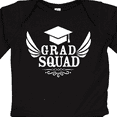 thumbnail image 4 of Inktastic Grad Squad with Graduation Cap and Wings Boys or Girls Long Sleeve Baby Bodysuit, 4 of 5