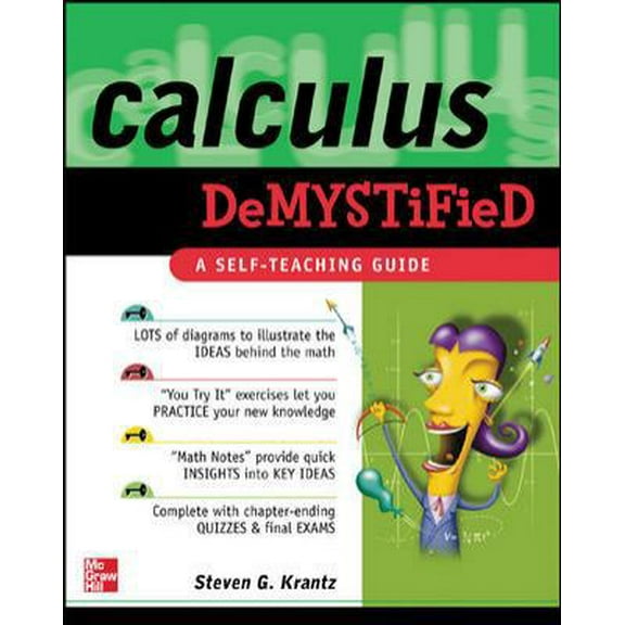 Pre-Owned Calculus Demystified : A Self Teaching Guide (Demystified) (Paperback) 0071393080 9780071393089
