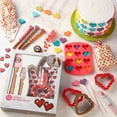 thumbnail image 3 of ROSANNA PANSINO by Wilton Bit of My Heart Cookie and Candy Making Kit, 14-Piece - Cookie and Candy Decorating Kit, 3 of 3