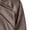Coffee, variant on Leather Jacket For Women Real Leather Jacket Soft Lambskin Button Collar Slim Fit Biker Outerwear Coat