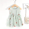 thumbnail image 1 of Bébé Filles Robe Sans Manches Mignon Imprimé Dessin Animé Enfants Princesse Robes Coton Enfants Robe Soleil Vêtements Fille Été Plage Vêtements, 1 of 1