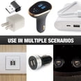 thumbnail image 3 of MesaSe 4pcs Universal USB Car Interior Atmosphere Lamps Auto Interior Mini LED USB Lights Car Plug In USB Night Light Car Ambient Light For Car Decoration, 3 of 7