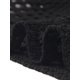 thumbnail image 5 of INSPIRAR CHIC Conjunto de Dos Piezas de Ganchillo para Mujeres, Cubiertas de Playa, Top Corto de Punto Hueco y Falda XL Negra, 5 of 6