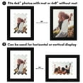 thumbnail image 5 of Americanflat 6" x 8" Picture Frame with Wavy Mat - Black, 5 of 9