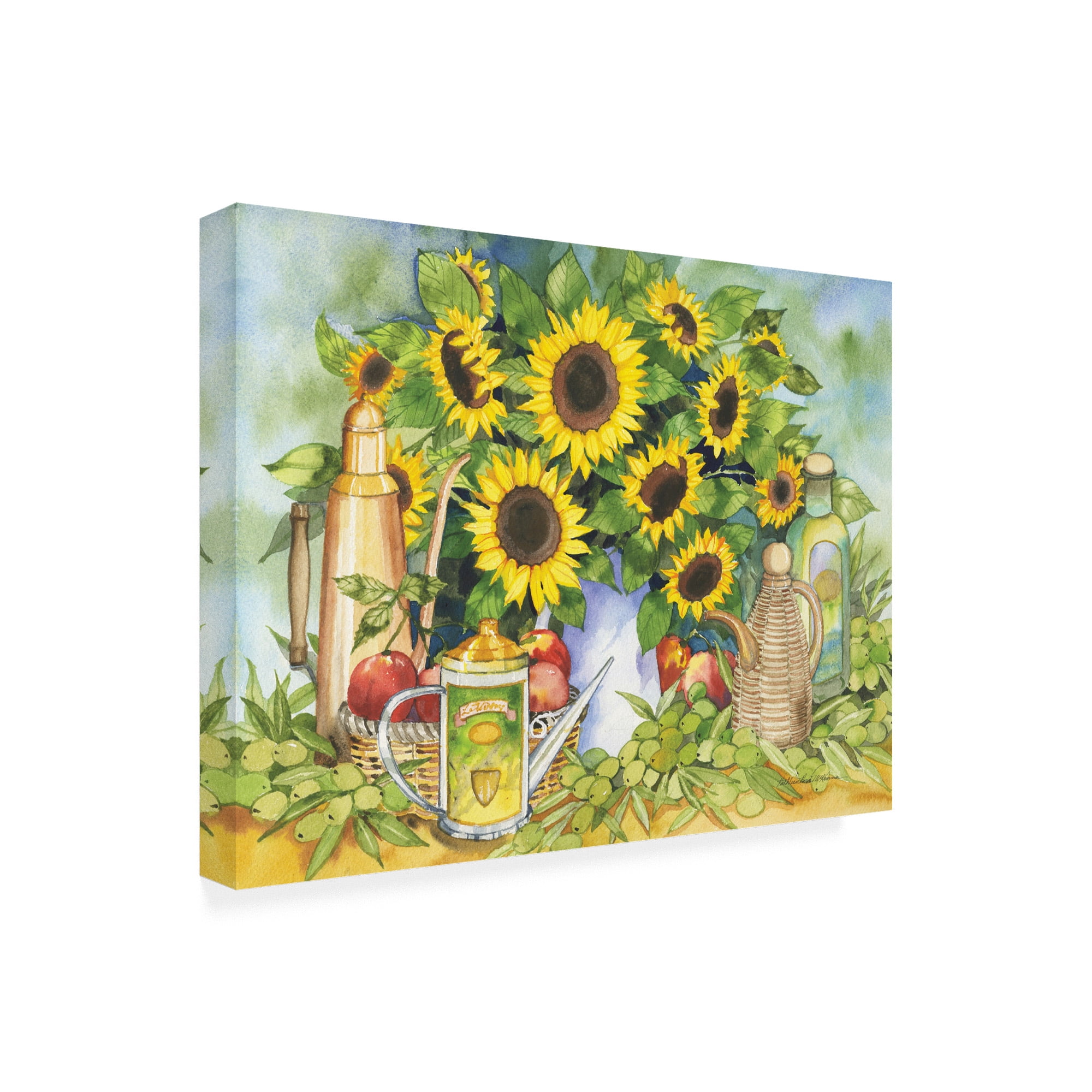 Trademark Fine Art 'Tuscan Day' Canvas Art by Kathleen Parr McKenna