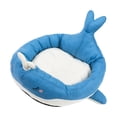 thumbnail image 3 of Cama para gatos con fondo antideslizante, perrera cálida de felpa suave para cachorros o perros pequeños L Yinane Cama para gatos, 3 of 8