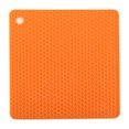 thumbnail image 2 of Cheers.US Square Honeycomb Silicone Pot Mat for Countertop Trivet Pads Heat Resistant Table Placemats, 2 of 7