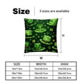 thumbnail image 5 of Saint Patrick's Day Pillow Covers Set of 2 with Unique Patterns for Bed, Chair, and Throw Pillows - Available in 16x16, 18x18, and 20x20 Inchesfor Various Occasions, 5 of 6