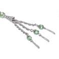 thumbnail image 2 of Lot de 2 perles de prière musulmanes, 99 perles, séparateurs pour mihrab, design exquis, perles de prière Tasbih pour sac à main, vert émeraude, 2 of 4