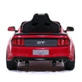 thumbnail image 4 of Ford Mustang GT Kids 12V Electric Ride-On Car w R/C Parental Control Remote, LED Foam wheels + Underbody LED Kit, MP3 + Wireless Music Streaming, Car Cover, Vegan Leather Seat, 4 of 10