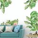 thumbnail image 5 of Pegatina de pared TANGJMXG hojas tropicales verde decoración de pared plantas flores arte mural vinilo dormitorio sala de estar oficinas, 5 of 5