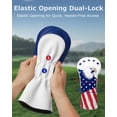 thumbnail image 4 of Cubiertas para Cabezas de Palos de Golf Fitense Paquete de 3 Estrellas y Rayas EE. UU., 4 of 8