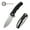 Black, variant on CIVIVI Mini Praxis Pocket Folding Knives 2.98" D2 Blade C18026C-2