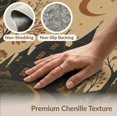 thumbnail image 6 of ODIKA 8'x10' Washable Area Rug Warm Earth Tones Enchanted Forest Mansion Design Victorian Gothic Style for King Size Bedroom Under Bed, Master Suite, Non-Shedding, Easy Care, 6 of 7
