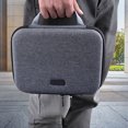 thumbnail image 2 of Lubelski Drone Storage Bag Multifunctional Drop-resistant Shockproof Large Capacity Zipper Closure Storage Portable Handle Drone Handbag Carrying Case for DJI Mini 3 Pro, 2 of 8