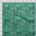 thumbnail image 4 of oneOone Rayon Sea Green Fabric Moire Sewing Material Print Fabric By The Yard 56 Inch Wide, 4 of 4
