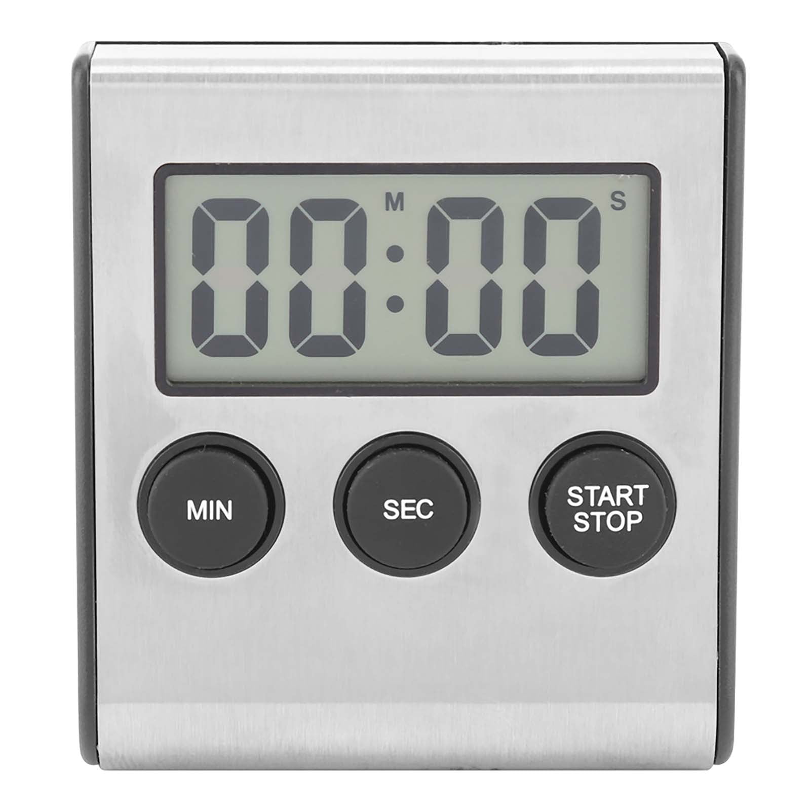 Alarm Clock Digital Timer, Wall Mounted Timer, Big Digits And Large LCD