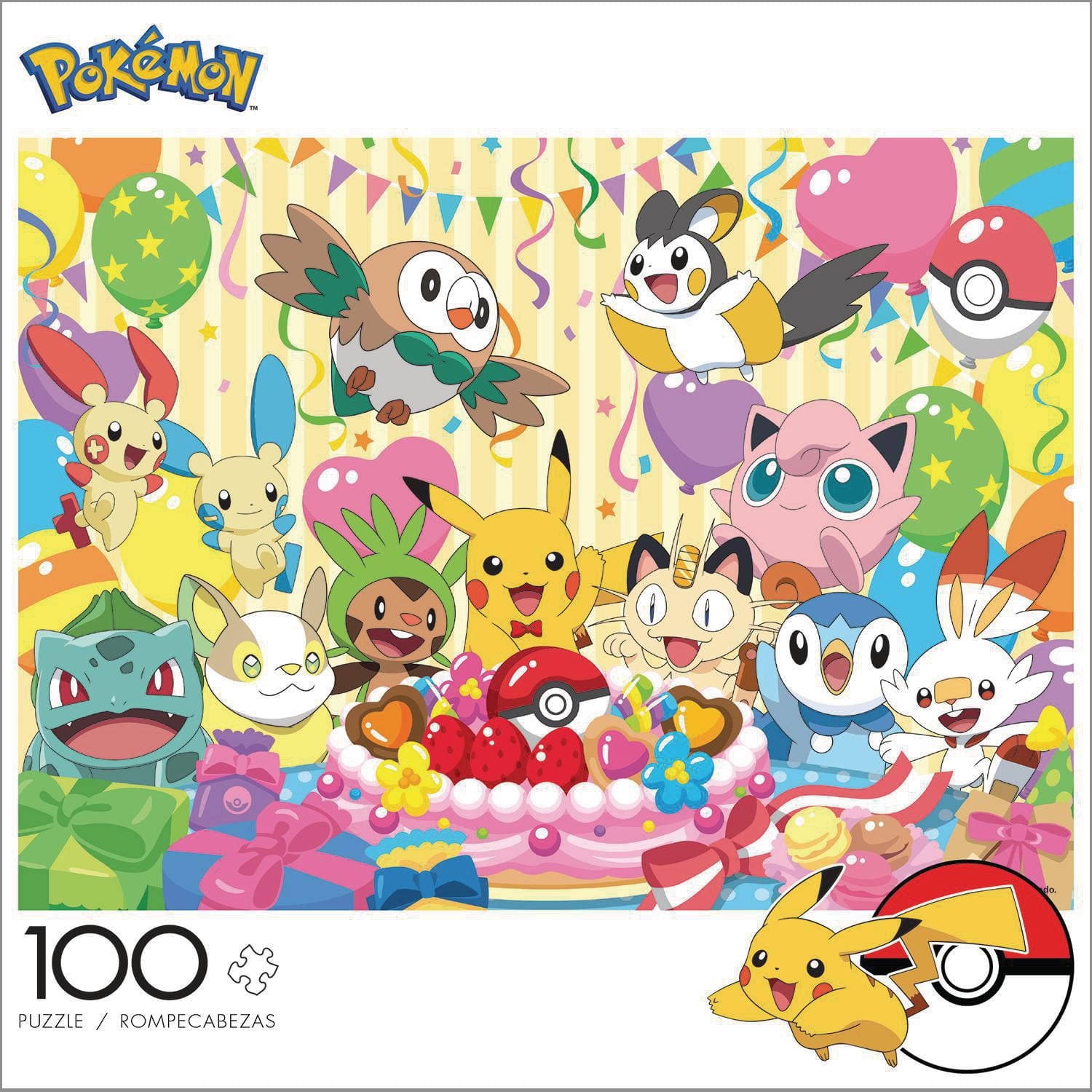 Buffalo Games - Le puzzle Pokemon - Celebration - en 100 pièces