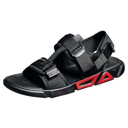 

ZHAGHMIN Sandals Men Summer New Outdoor Leisure Beach Shoes Bottom Roman Shoes Mens Memory Foam Sandals Size 10 Hiking Sandals For Men With Arch Support Sandals For Men Leather Sandals For Men Size