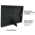thumbnail image 5 of Americanflat 8.5x11 Front Loading Picture Frame with Shatter-Resistant Glass 6 Pack Metropolitan Photo - Black, 5 of 8