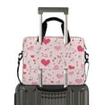thumbnail image 2 of Laptop Bag Laptop Briefcase 15.7 x 3 x 11.8 Inches Laptop Bag Briefcases Laptop Storage Travel Laptop Bag Work Laptop Bag Pink Note Element, 2 of 8