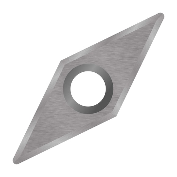 Easy Wood Tools Authentique Ci4-NR (7400NR) Râteau Négatif Breveté en Forme de Diamant Coupe-Carbure de Remplacement pour Débutants Faciles, Mini, Mi-Détaillants, Complets et Pro