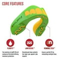 thumbnail image 2 of SAFEJAWZ Mouthguard Slim Fit, Adults and Junior Mouth Guard with Case for Boxing, Basketball, Lacrosse, Football, MMA, Martial Arts, Hockey and All Contact Sports (Ogre, Junior (up to 11 Years)), 2 of 3